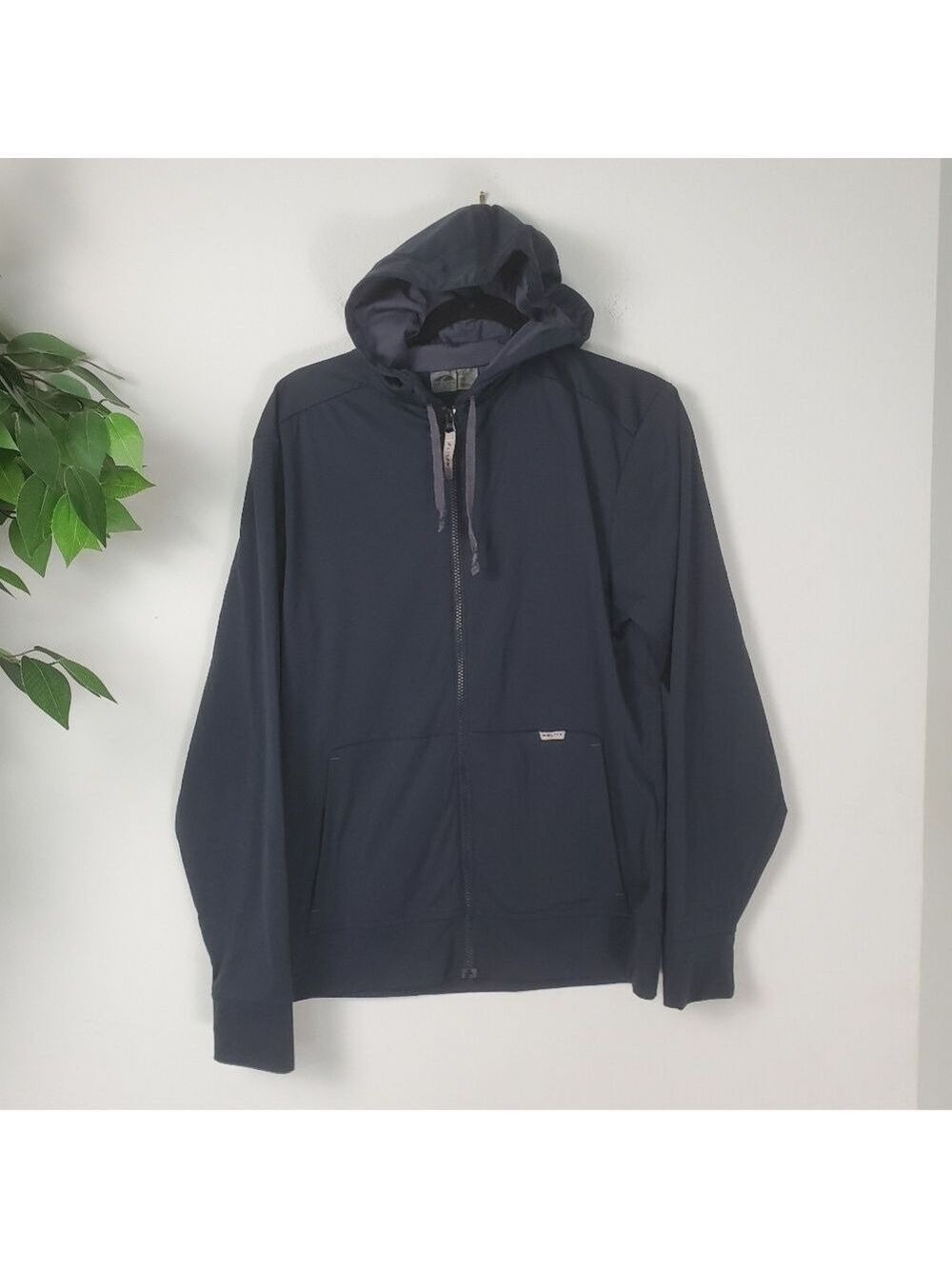Golite Jacket Men's Size Small Navy Blue Full Zip-Up Hoodie Inner Pockets